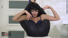 Sonya Dulganova - Flexible training naked | Download from Files Monster