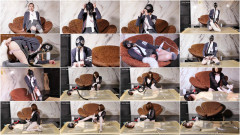 Urinal tgirl play vacuum bed and drinking pee BDSM (AB015) | Download from Files Monster