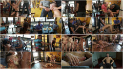 Restaurant Patrons Torment A Bad Waiter And Make Him Serve Naked In... | Download from Files Monster
