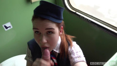 Czech Streets - Sex With a Conductor in the Toilet | Download from Files Monster