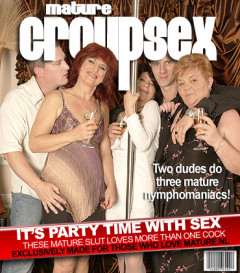 Izabelle (55), Justina (60), Raquelle (59) - Mature ladyes and two toyboys | Download from Files Monster