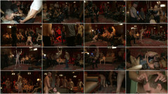 Big cock slave is publicly humiliated and caught in the cum fest | Download from Files Monster