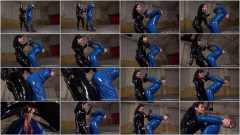 Rubber Strapon fun in the factory | Download from Files Monster