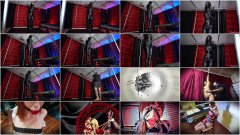 Super bondage and strappado hor hot brunette in latex Full HD 1080p | Download from Files Monster