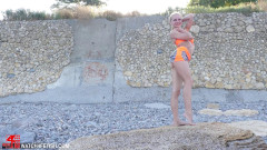 Tatjana - My new beach outfit | Download from Files Monster