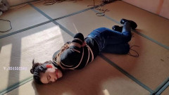 A Rope of Love - Luo Luo's jeans were tied tightly by the master's horse | Download from Files Monster