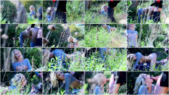 Blonde Sky Pierce ass nailing in the woods | Download from Files Monster