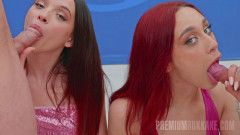 Alexandra Targaryen & Ohana Petite - Bukkake | Download from Files Monster