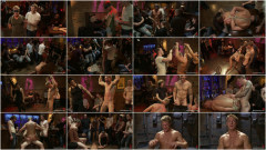 Blond Muscle Stud Blindfolded, flogged, humiliated and fucked in | Download from Files Monster