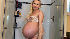 Grace Squirts - 40 Weeks Pregnant Belly Worship In Shower JOI | Download from Files Monster
