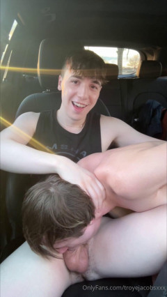 OnlyFans - Troye Jacobs, Keven Leblanc - Risky Car Fun | Download from Files Monster