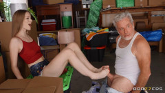 Disgusting Old Mover, But Horny Young Wife Likes It!? | Download from Files Monster