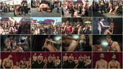 Folsom Street Whore tormented in front of thousands of people | Download from Files Monster