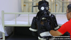 Latex maid gas mask femdom | Download from Files Monster