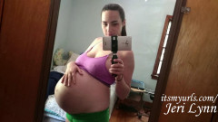 Jeri Lynn - 39 Weeks Pregnant Showing Off Body | Download from Files Monster
