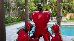 Lola Noir - Heavy Rubber Bondage in Florida Part 1 | Download from Files Monster