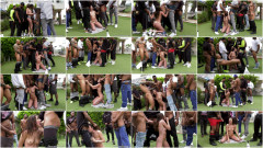 Adria Rae - Outside BBC Blowbang With Bukakke & Deep Throat | Download from Files Monster