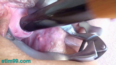 Rare very closeup urethral sounding and fingering with masked milf | Download from Files Monster