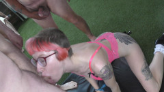 Truly amazing bukkake with inked babes Piggy and Rosa | Download from Files Monster