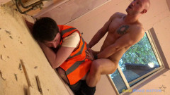 Slacking Builder gets Fucking from Big Cock Boss | Download from Files Monster