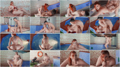 Sneaky Poolside Sex With Gigant Tits Babe Abigaiil Morris | Download from Files Monster