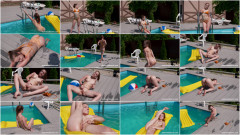 Flexible Nicole splashing her pussy | Download from Files Monster