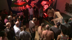 Bar Slut Gang Fucked and Covered in the Crowd's Cum | Download from Files Monster