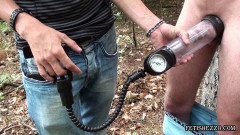 Teasing cock in forest | Download from Files Monster