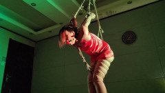 A Rope of Love - Meng Fang was suspended with her arms bent tight | Download from Files Monster