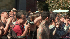 Folsom Street Whore tormented in front of thousands of people | Download from Files Monster