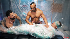 Wrapped - Scene 3 - Dillon Diaz, Alpha Wolfe And Isaac X | Download from Files Monster
