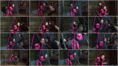 Pink Latex slave punish | Download from Files Monster