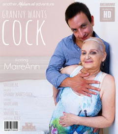 MaireAnn - Naughty Granny wants a young cock for steamy sex | Download from Files Monster