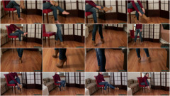 Rachel Adams... Tight Jean Leggings and High Heeled Ankle Boots! | Download from Files Monster