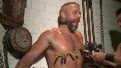 Muscled hunk Dirk Caber relentlessly tormented | Download from Files Monster