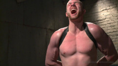 Straight hunk Jimmy Bullet pushes his limits to the max! | Download from Files Monster