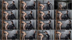 Mistress Ruiko - CBT with Humbler -Sub restrained in pillory and humbler | Download from Files Monster