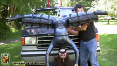 Split Pussy Hood Ornament | Download from Files Monster