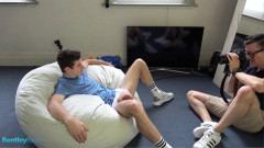 Brad gets super horny in his nude photoshoot | Download from Files Monster