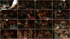 Big cock slave is publicly humiliated and caught in the cum fest | Download from Files Monster