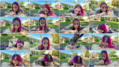 Lady Lazarus - Backyard Blowjob | Download from Files Monster