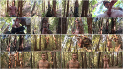 Bound Christian Wilde begs to cum in the woods | Download from Files Monster