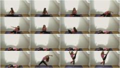 Elle's distracted yoga session | Download from Files Monster
