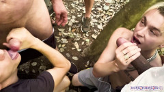 Super cute 18yr massive cock cum dump fucked outdoors | Download from Files Monster