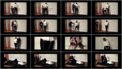 Serene Isley & Kevin - White Straight Jacket, Black Tights | Download from Files Monster