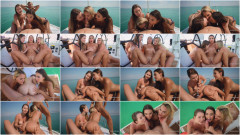 Merida Sat, Amalia Davis & Milan Cheek - Top Reverse Gangbang | Download from Files Monster