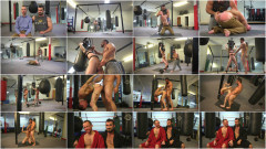 Slender stud humiliated and abused at the hands of his muscled tenant | Download from Files Monster