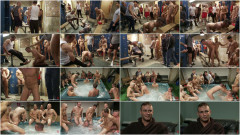 Ex-Military gets fucked in the crowded locker room | Download from Files Monster