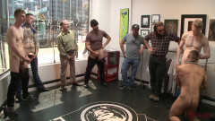 Muscled whore gets publicly fucked and doused with cum | Download from Files Monster