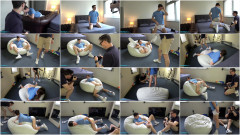 Brad gets super horny in his nude photoshoot | Download from Files Monster